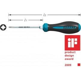 Pozidriv kereszt csavarhúzó, Hazet HexAnamic 802-PZ0
