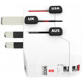 Skross 1302460 Úti adapter Pro Light USB (2xA) 3. kép