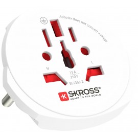 Skross 1302470 Úti adapter Pro Light USB (2xA) -World 2. kép