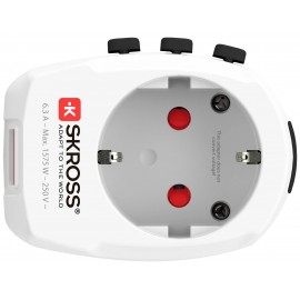 Skross 1302470 Úti adapter Pro Light USB (2xA) -World 3. kép