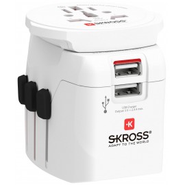 Skross 1302470 Úti adapter Pro Light USB (2xA) -World 6. kép