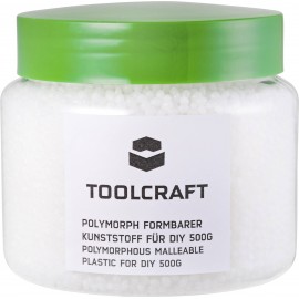 TOOLCRAFT Polymorph Modellező gyöngyök 500 g