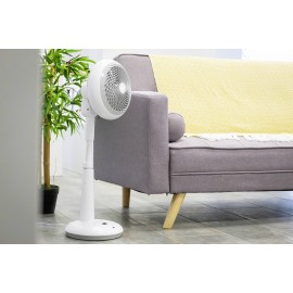 WOOZOO by Ohyama Padlóventilátor 35 W (Ø x Ma) 270 mm x 640 mm Fehér 23. kép