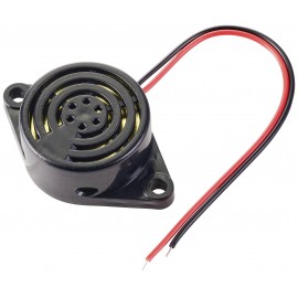 TRU COMPONENTS TC-10475820 Piezo jeladó Zajkibocsátás: 95 dB Feszültség: 12 V Tartós hangjel 1 db