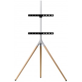 One For All 65 TV Stand Tripod Oak & Silver grey TV talp 81,3 cm (32) - 165,1 cm (65) Csuklóval mozg