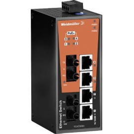 Weidmüller IE-SW-BL06T-4POE-2ST Ipari Ethernet switch 10 / 100 MBit/s PoE funkció