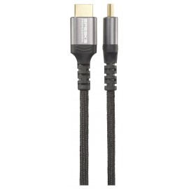 SpeaKa Professional HDMI Csatlakozókábel HDMI-A dugó, HDMI-A dugó 0.50 m Fekete SP-13125620 8K UHD H 2. kép