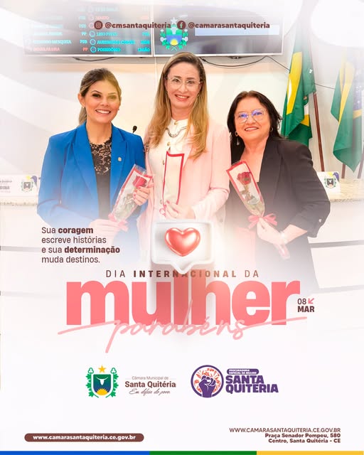 Feliz Dia da Mulher!