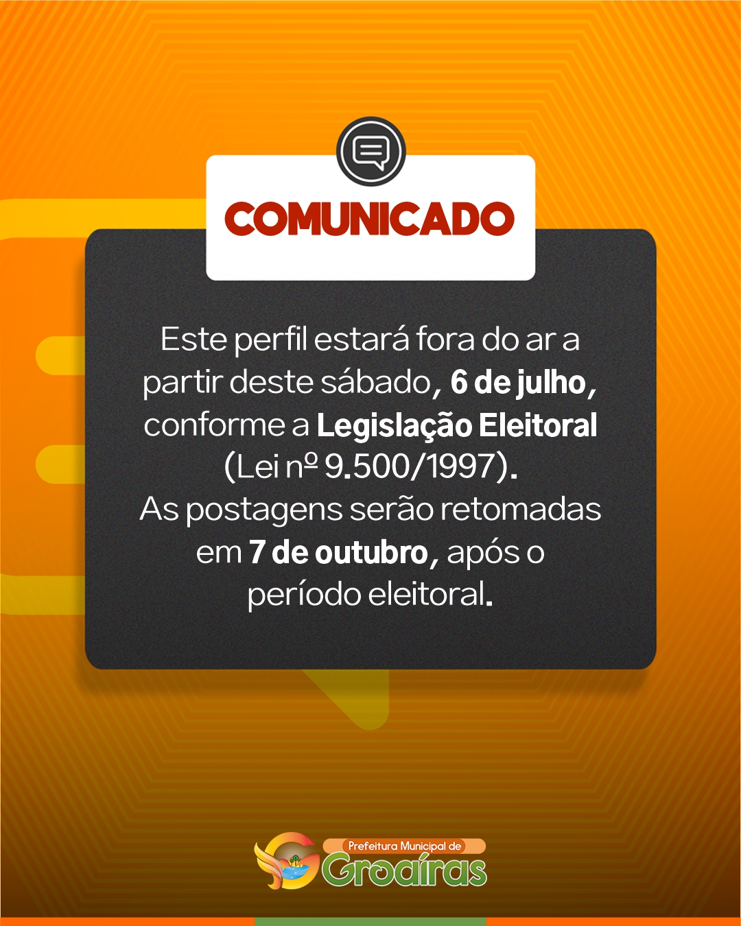 COMUNICADO!!