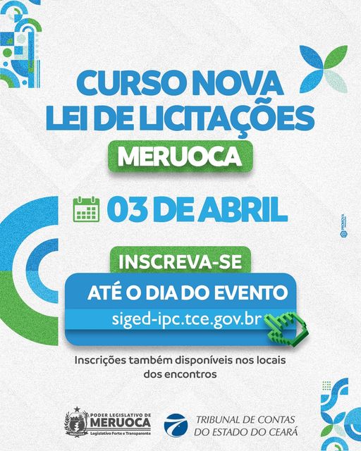 Inscrições abertas