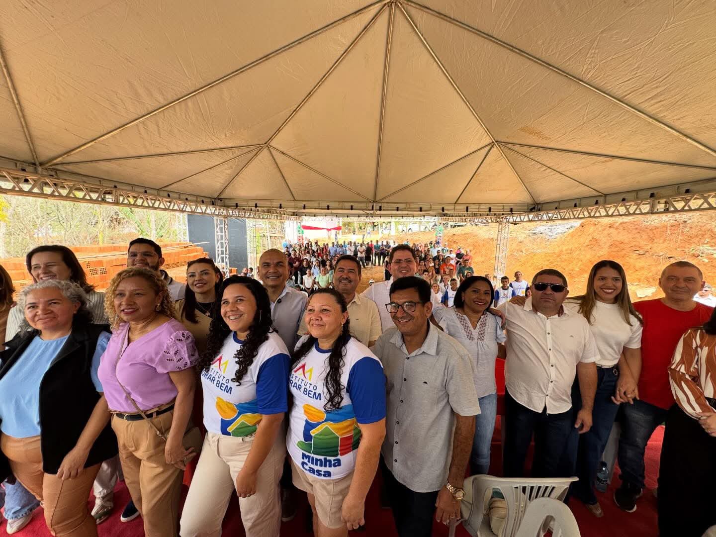 🏡CÂMARA MUNICIPAL MARCA PRESENÇA NA ENTREGA DAS CASAS DO PROGRAMA “MINHA CASA, MINHA VIDA RURAL”.