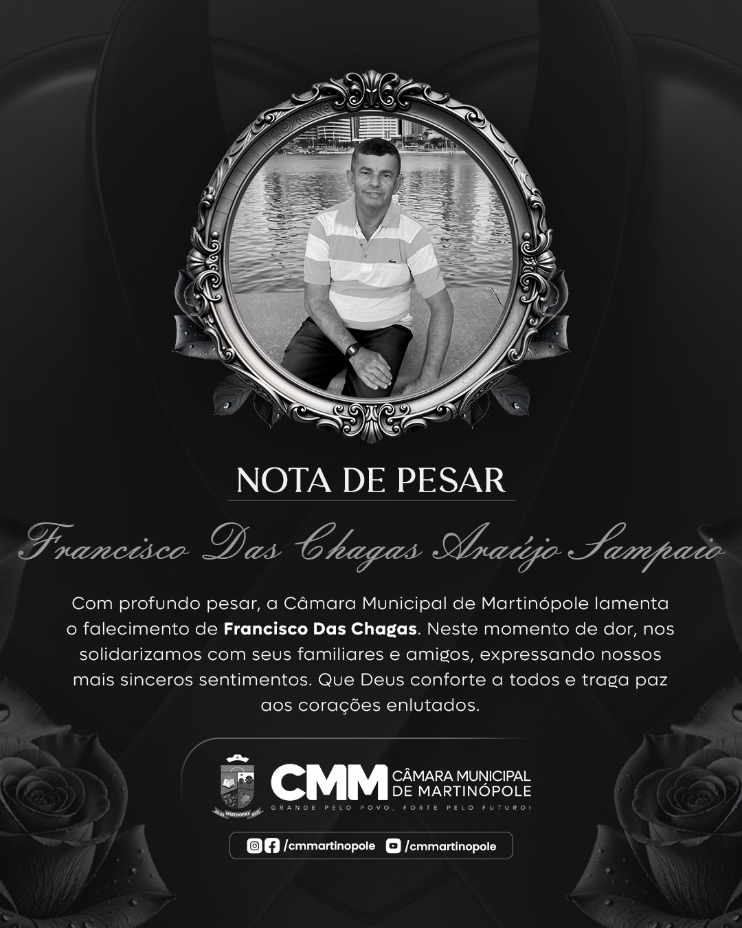 NOTA DE PESAR
