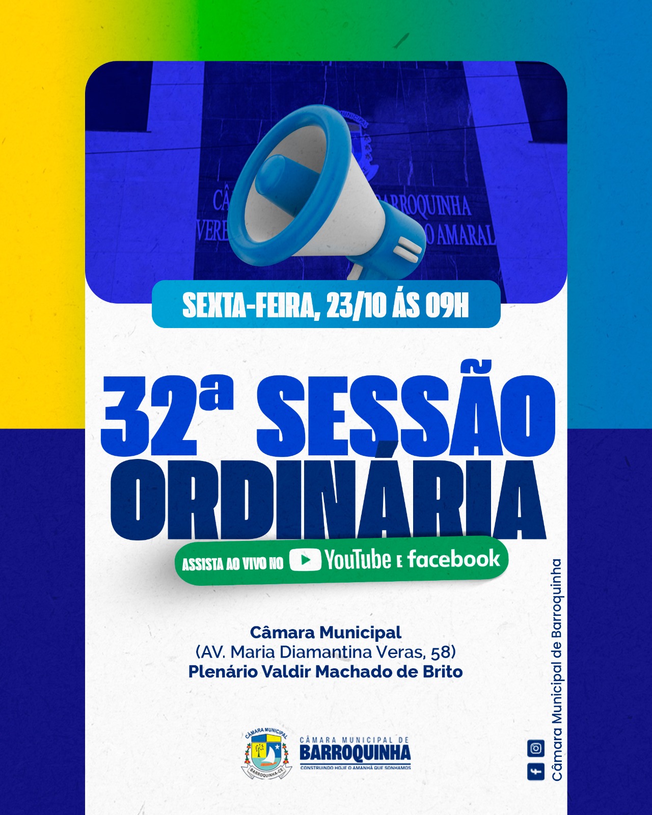 📢 É NESTA SEXTA-FEIRA!