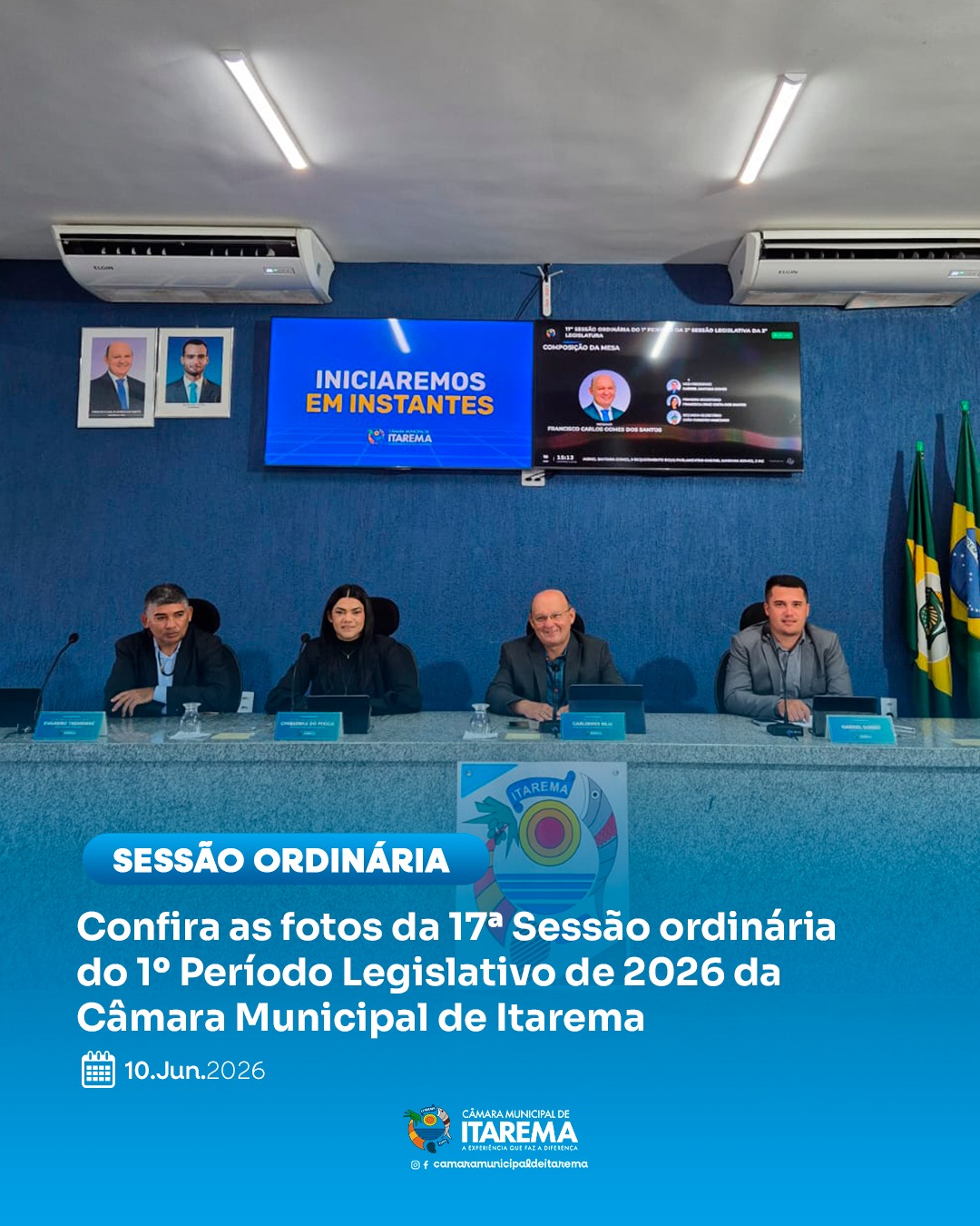 17ª Sessão Ordinária do 1º Período da 2ª Sessão Legislativa da 3ª Legislatura (2025–2028)