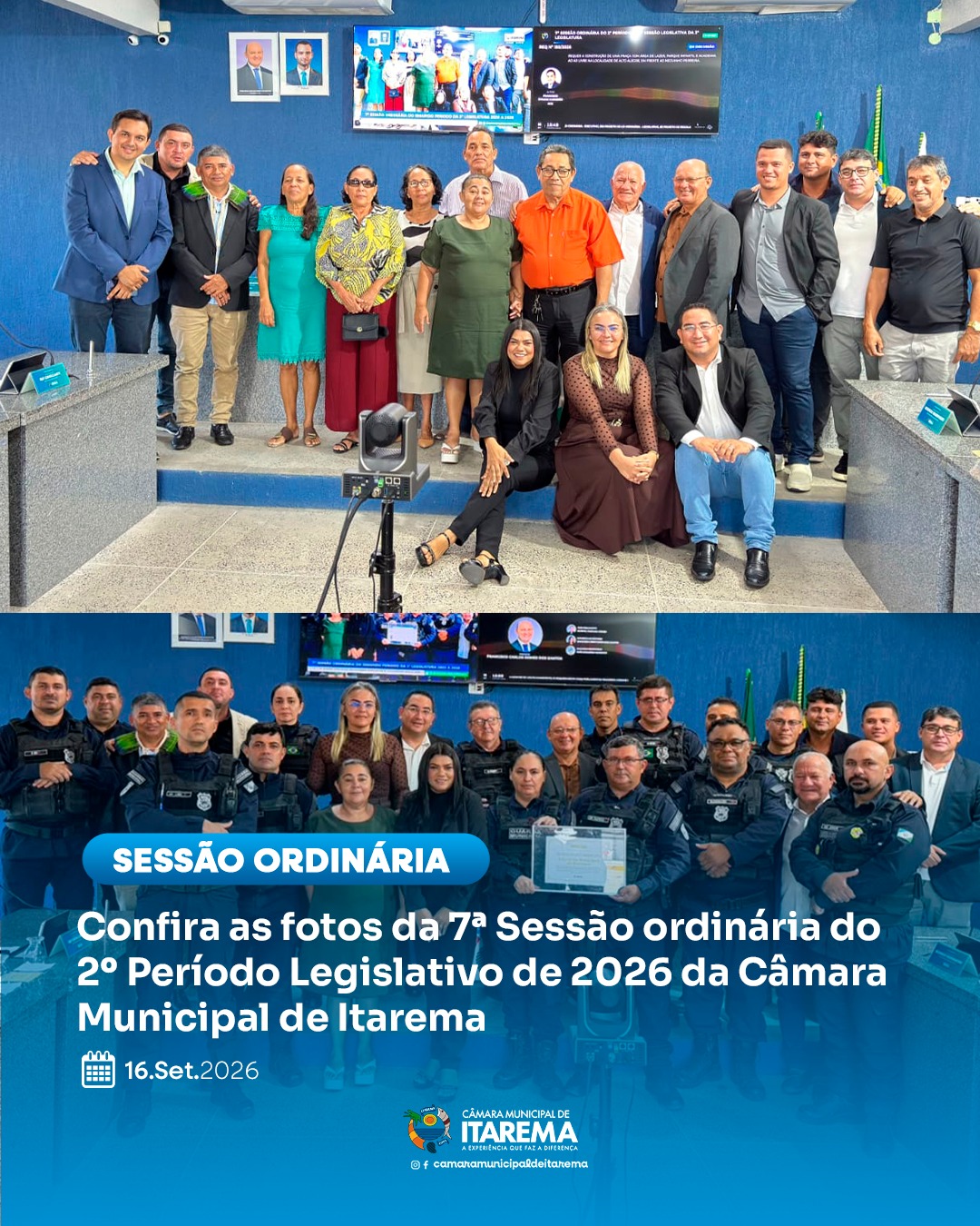 7ª Sessão Ordinária do 2º Período da 2ª Sessão Legislativa da 3ª Legislatura (2025–2028)