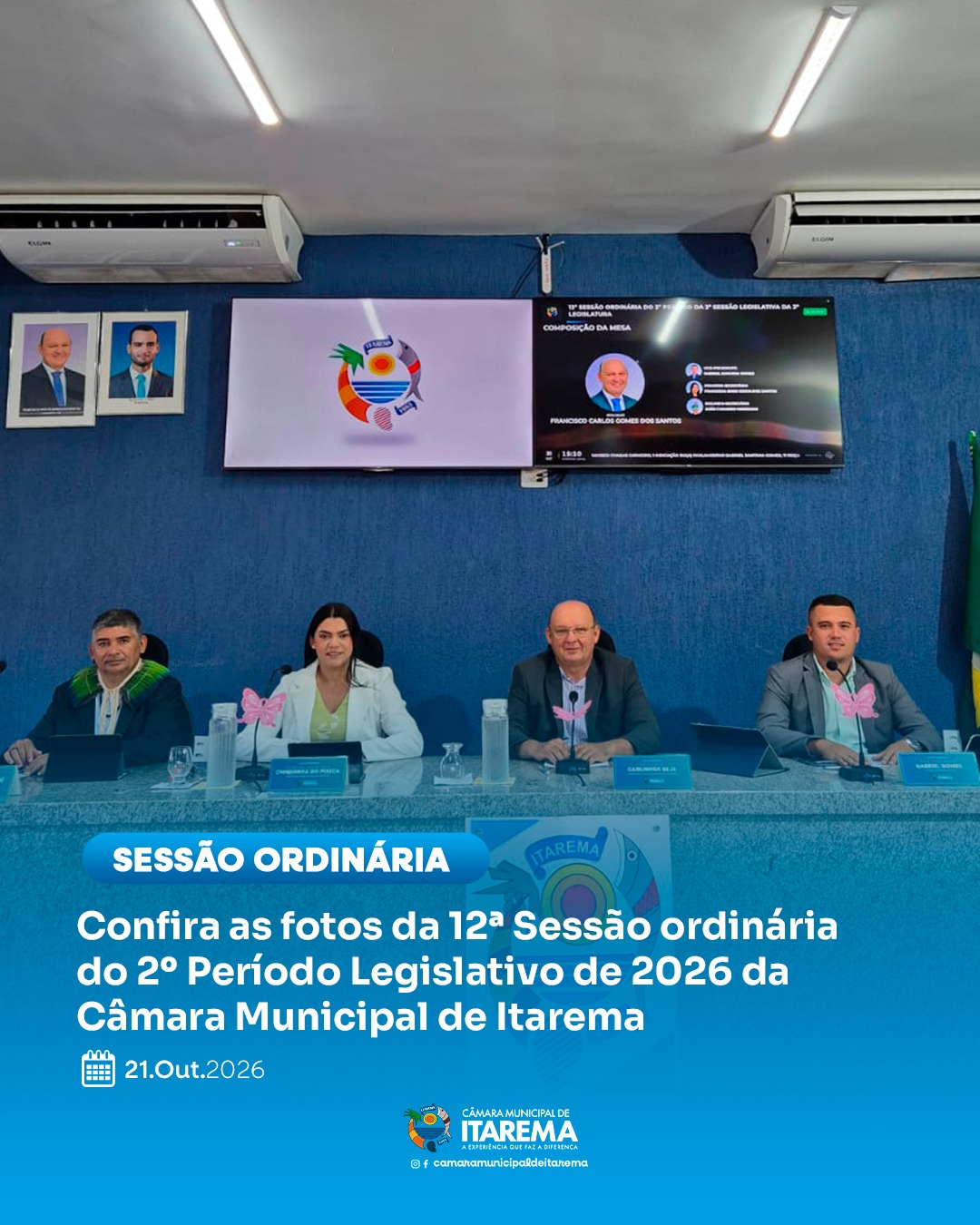 12° SESSÃO ORDINÁRIA | MATÉRIAS DA ORDEM DO DIA