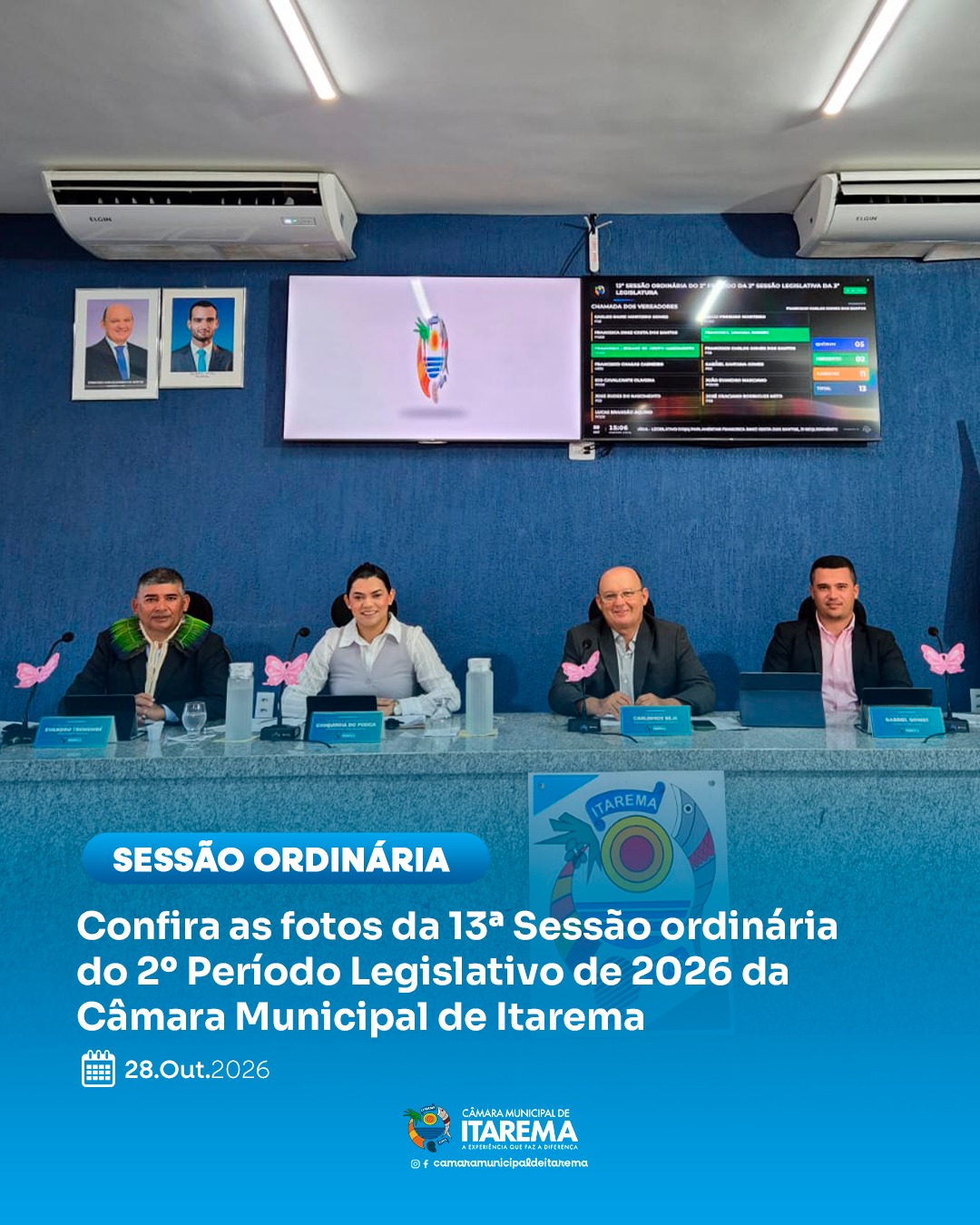 13ª Sessão Ordinária do 2º Período da 2ª Sessão Legislativa da 3ª Legislatura (2025–2028)