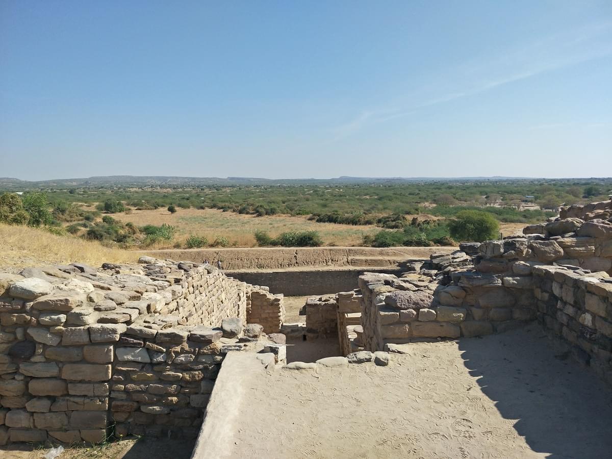 Harappan site at Dholavira