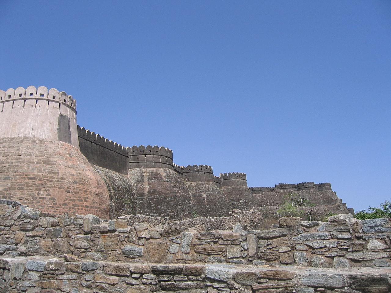 Walls of Kumbhalgarh Fort