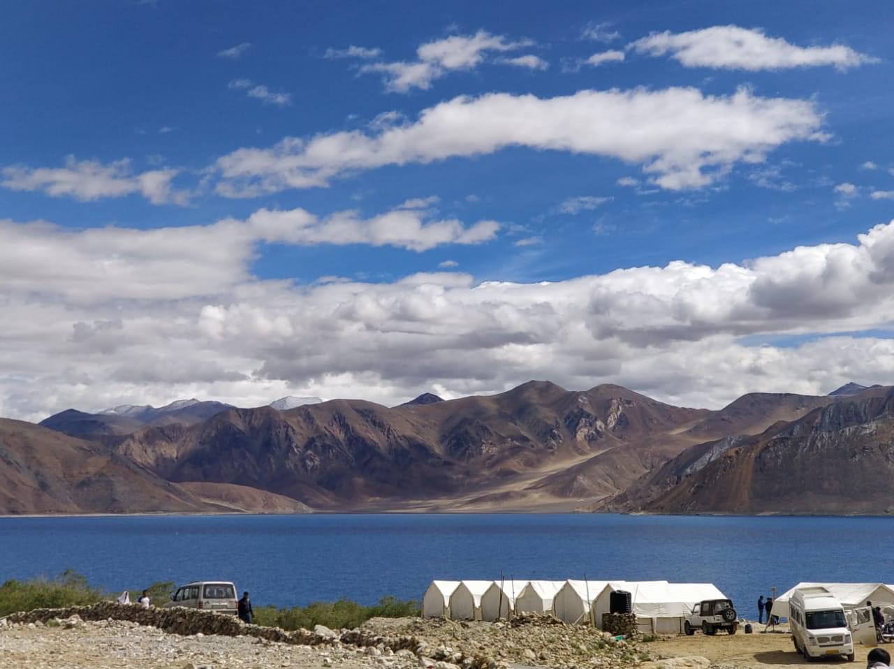 Campsite at Pangong Lake | Ladakh Road Trip