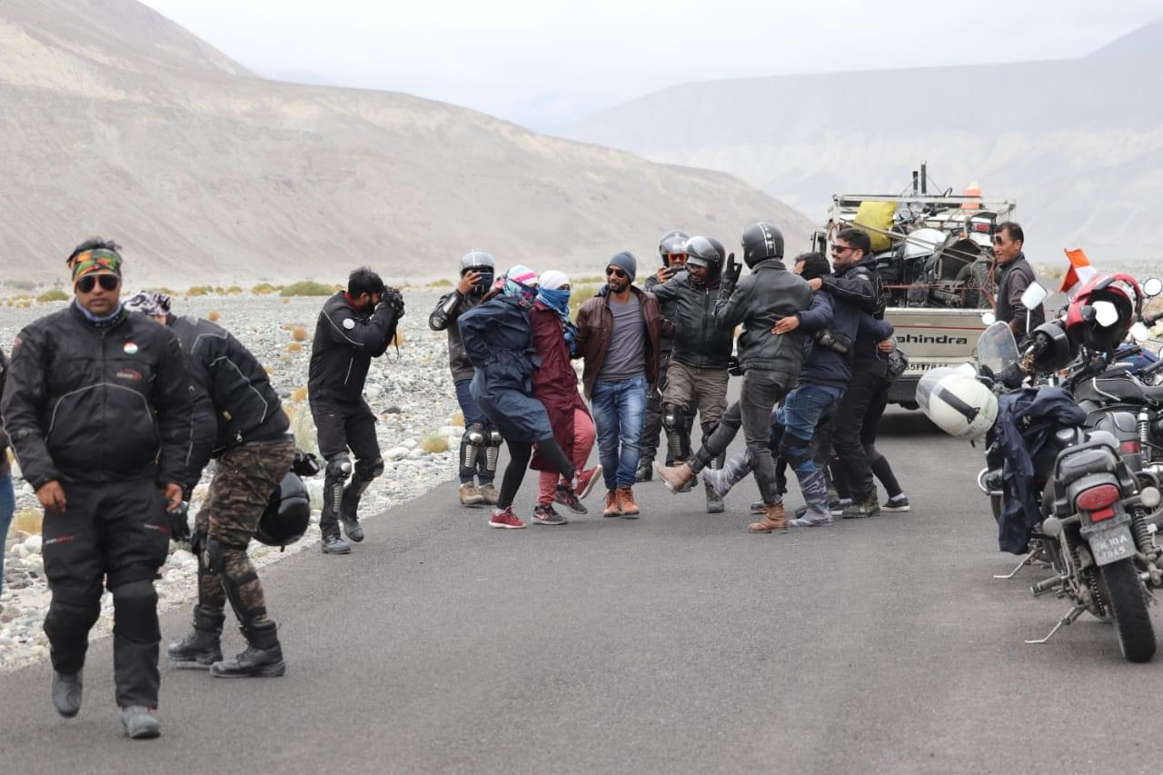 Group at Sarchu | Ladakh Road Trip