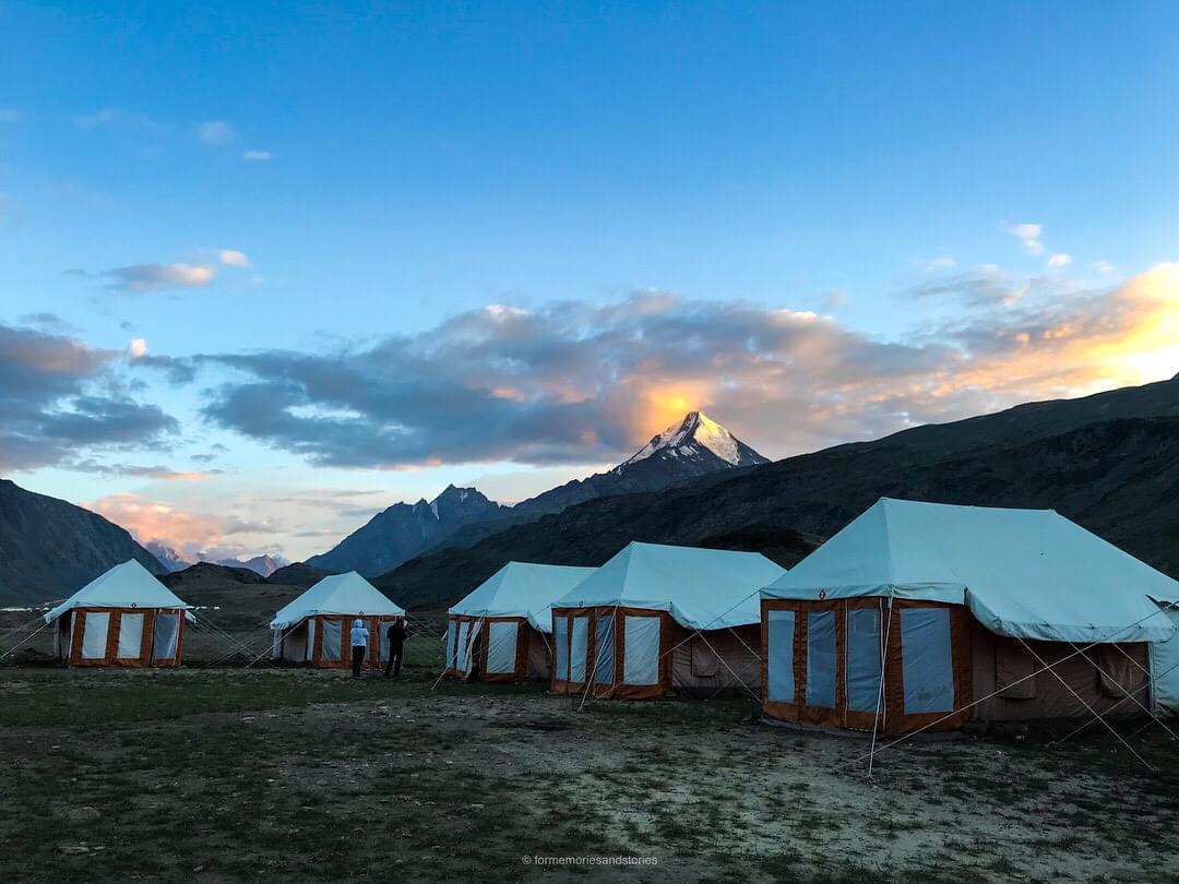 Camping in Spiti Valley