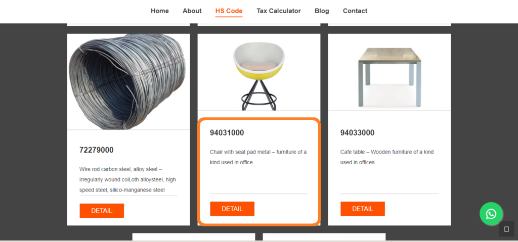 import lartas restriction