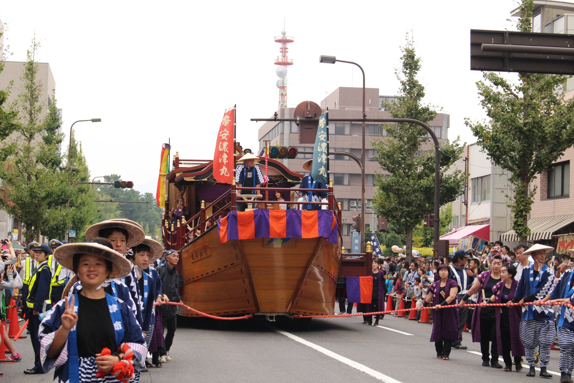 和船山車