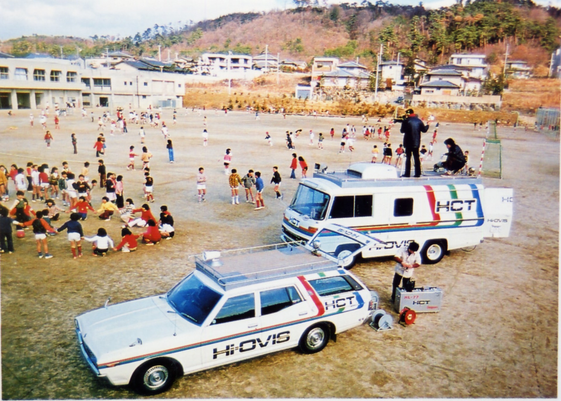 1978Hi-OVISの番組収録風景
