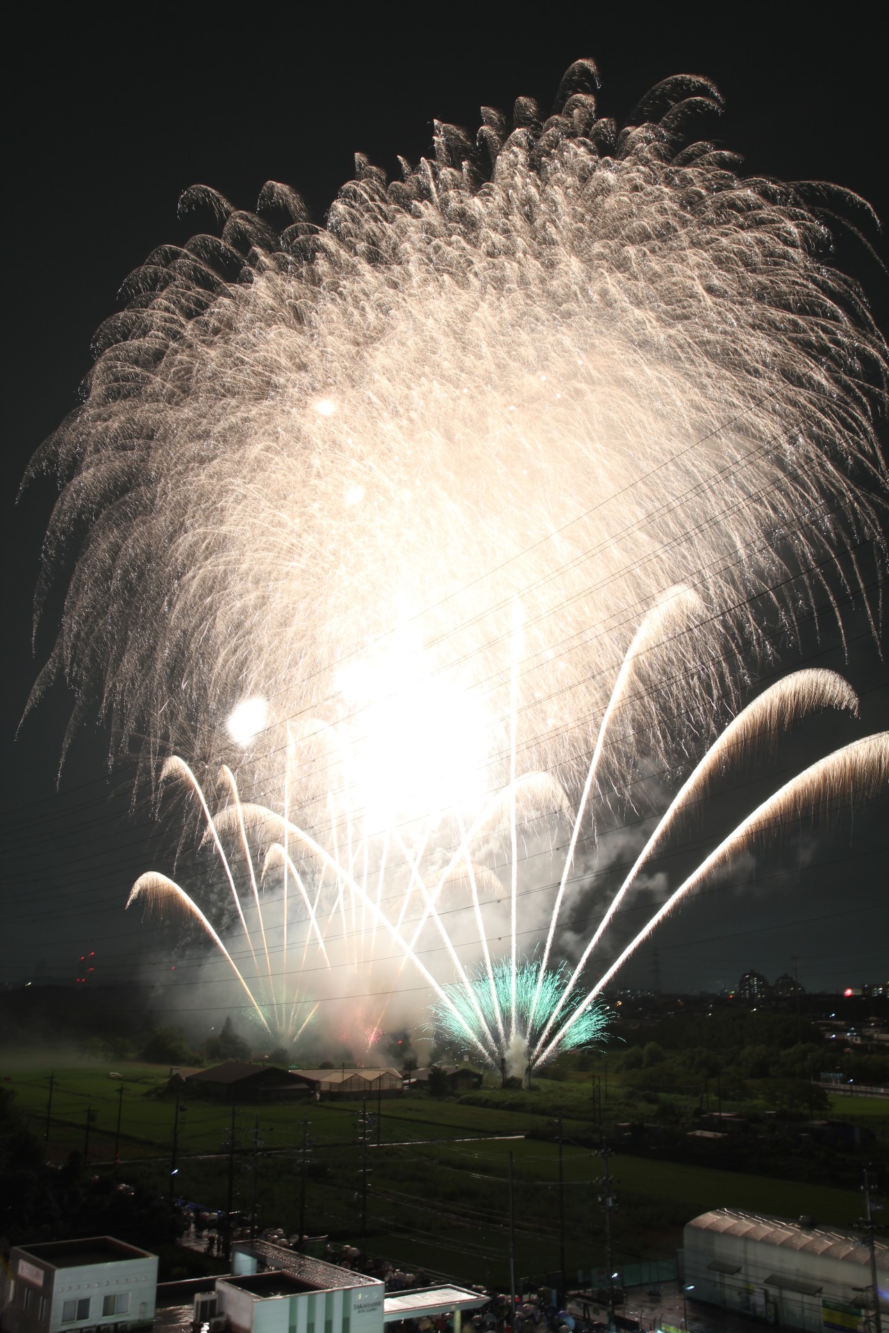 （日進市）夢まつりの花火（７）