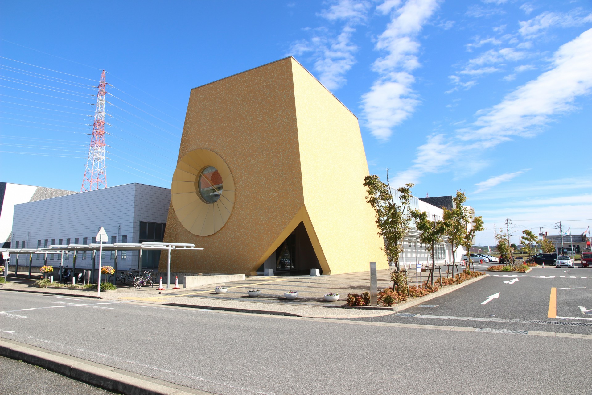 日進市立図書館・入口