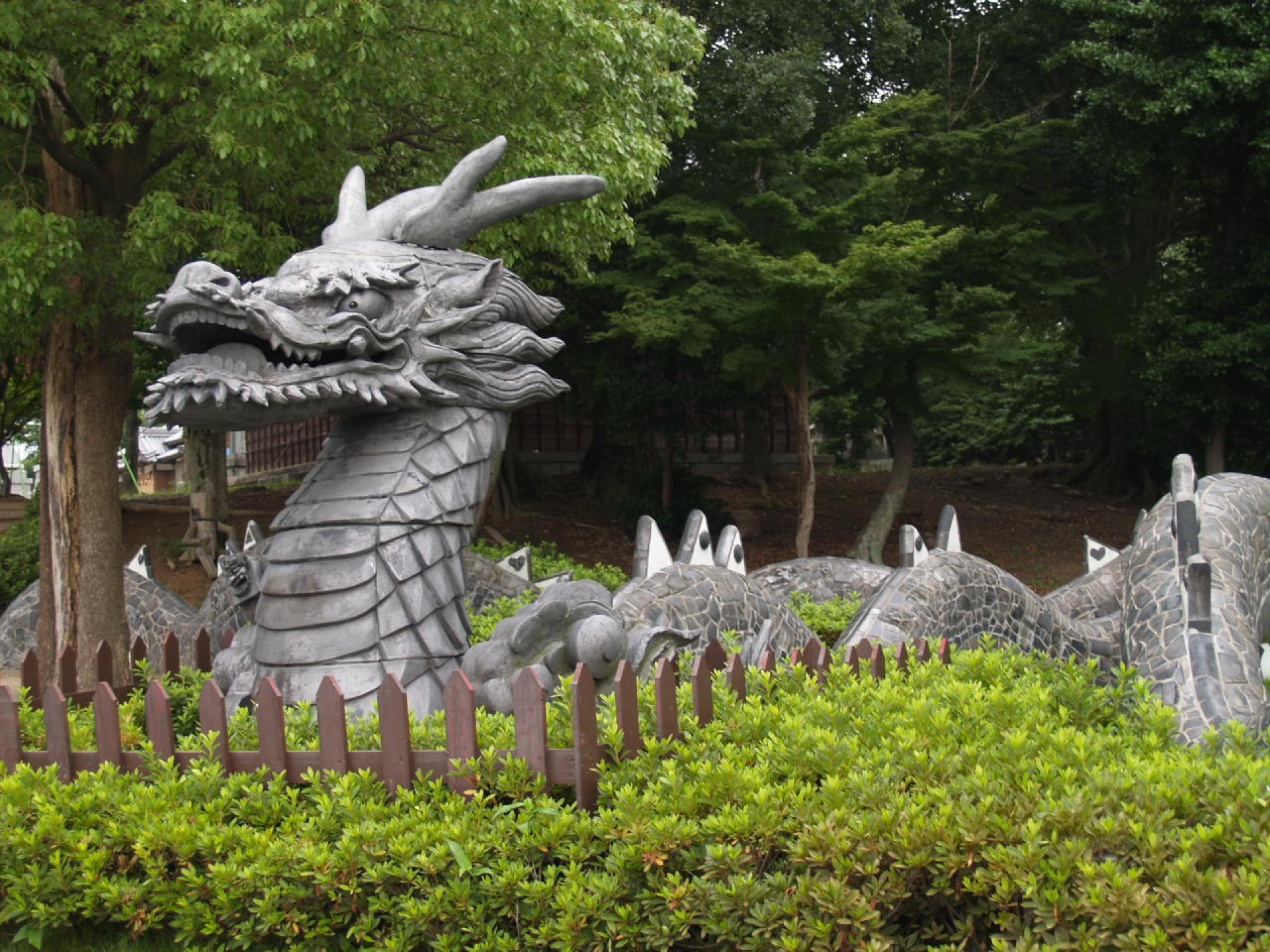 巨大龍（たかびれ公園）