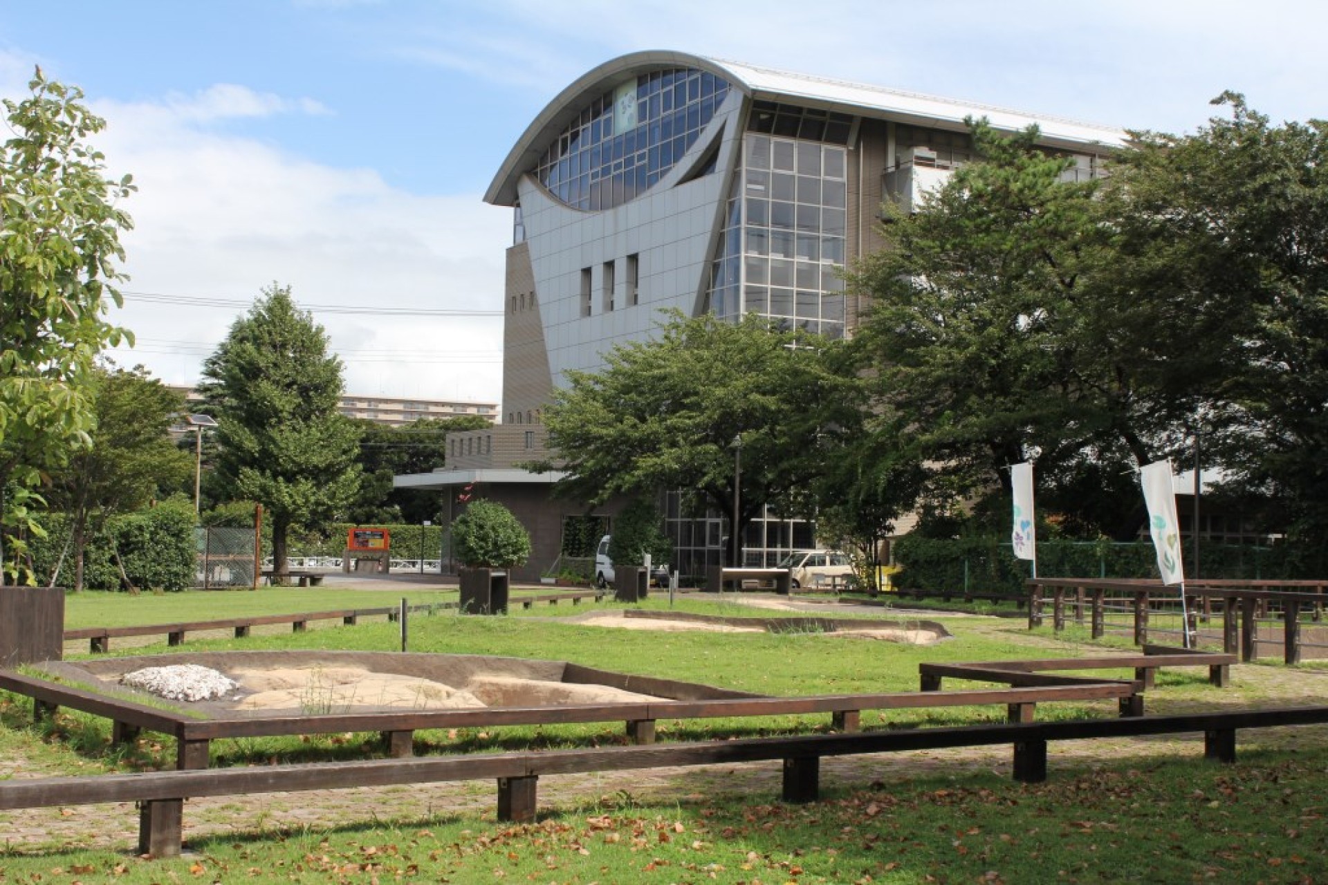 【船橋市飛ノ台史跡公園博物館】外観