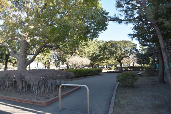 【高瀬町緑地】入り口