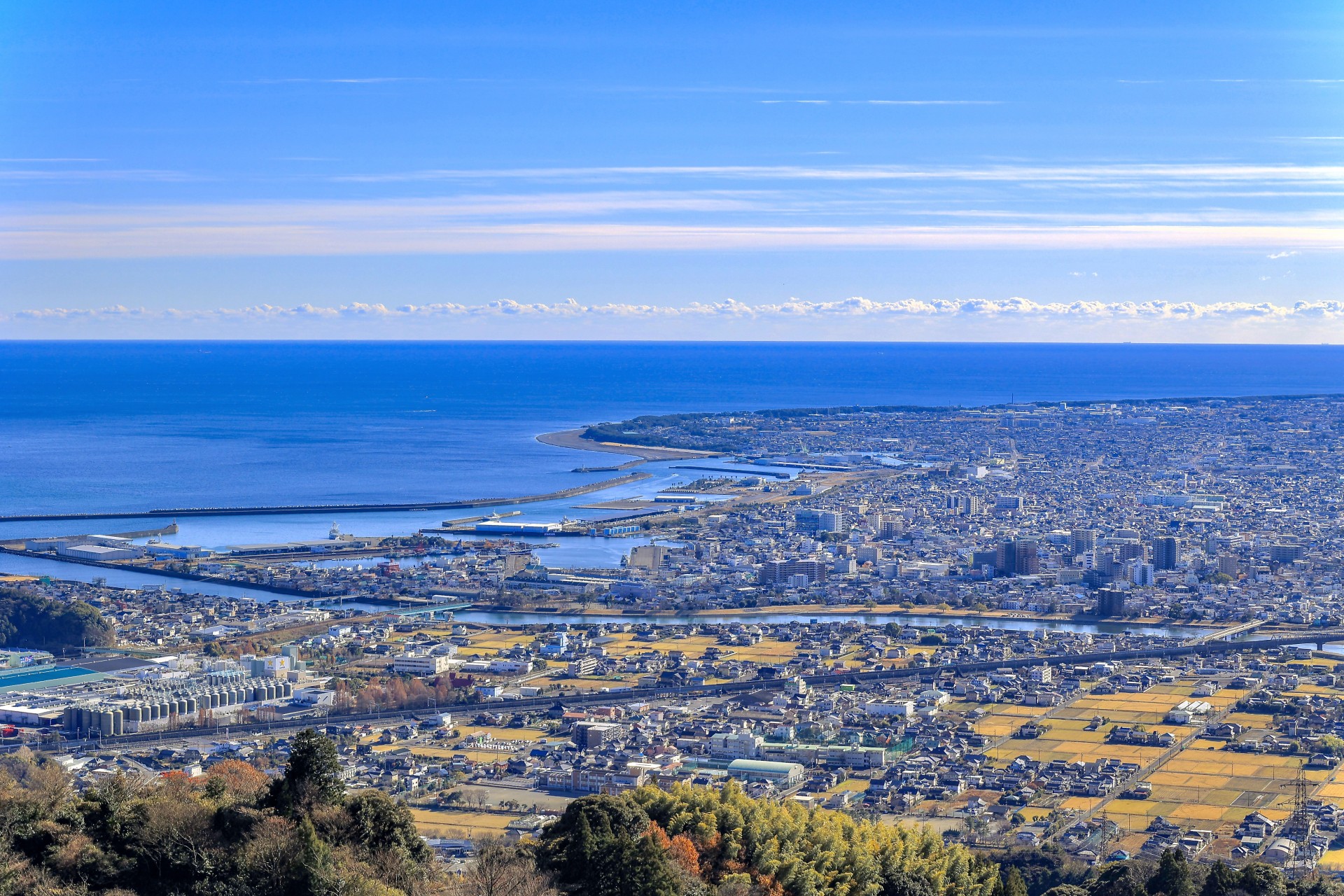 高草山からの眺め（昼）