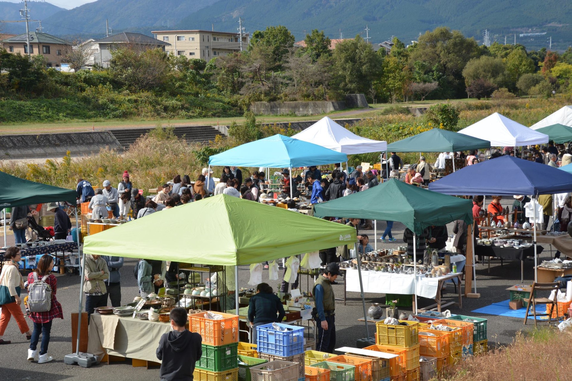 菰野萬古焼窯出市1