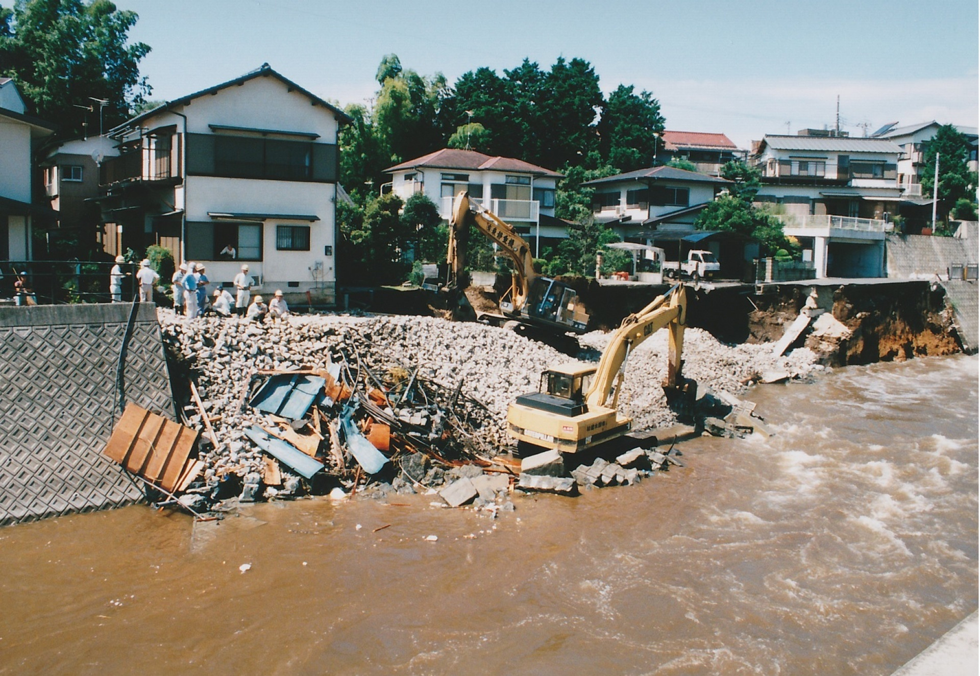 大場川氾濫（H10)