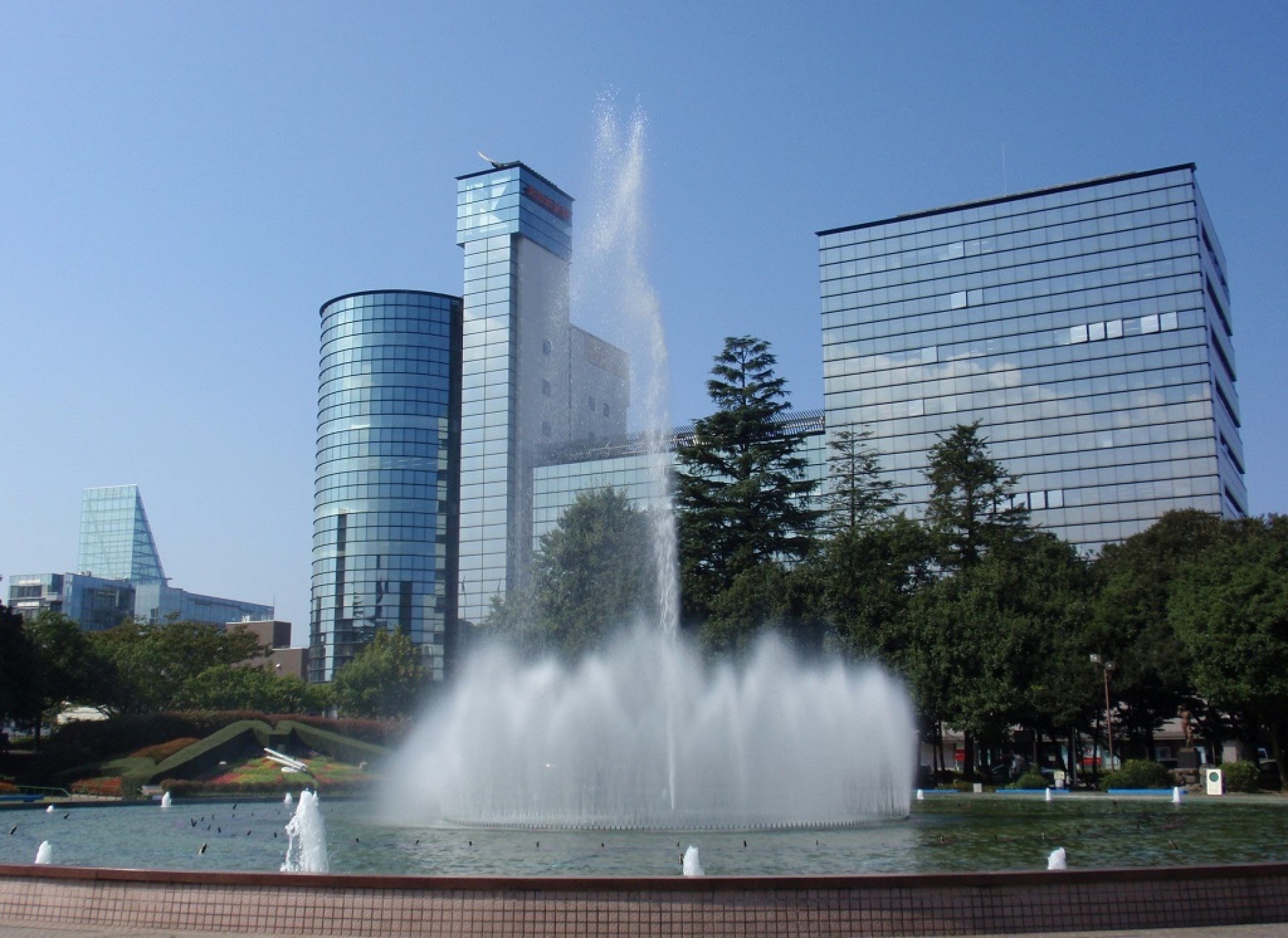 県庁前公園_噴水2