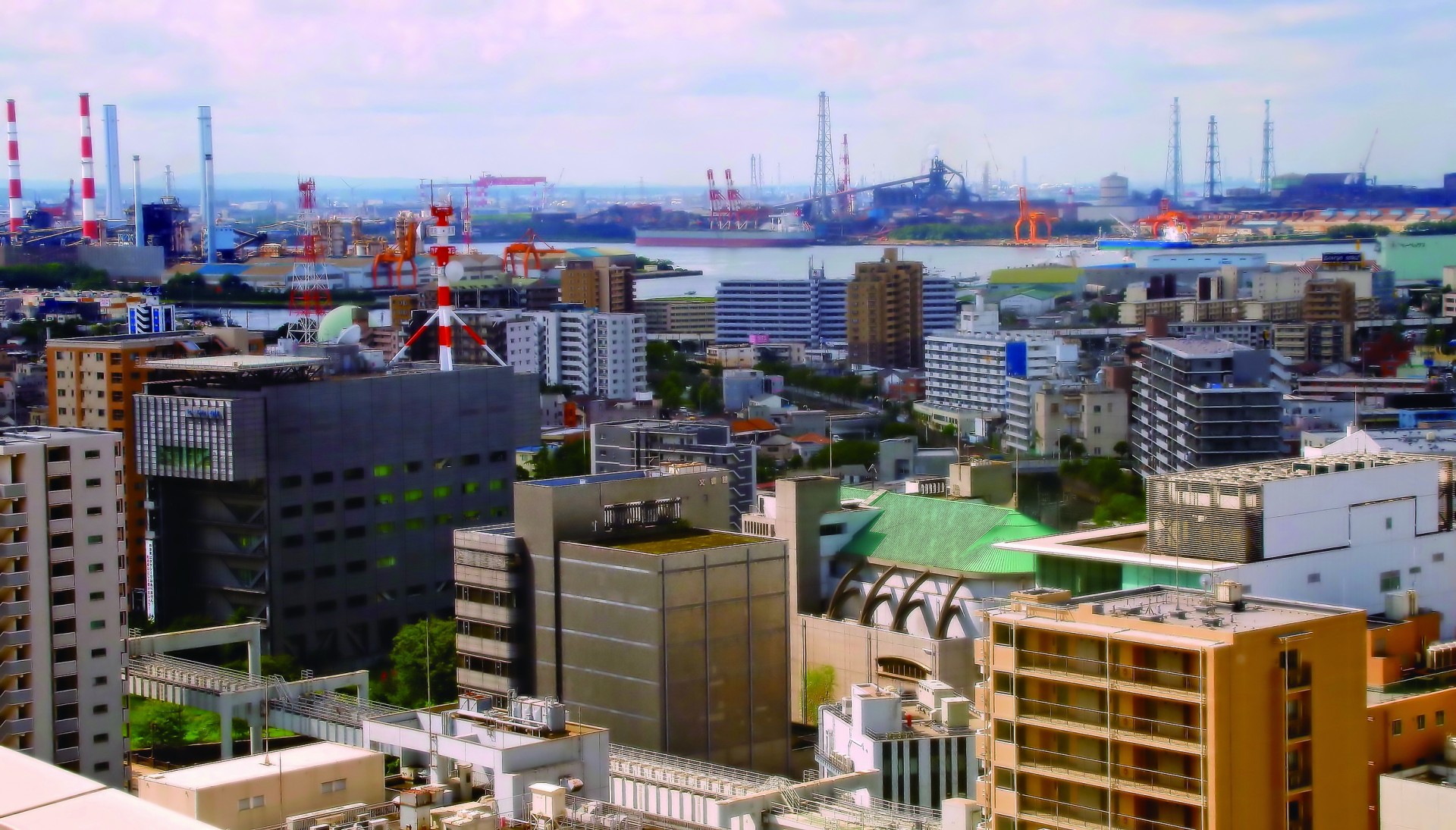 現在の都川河口