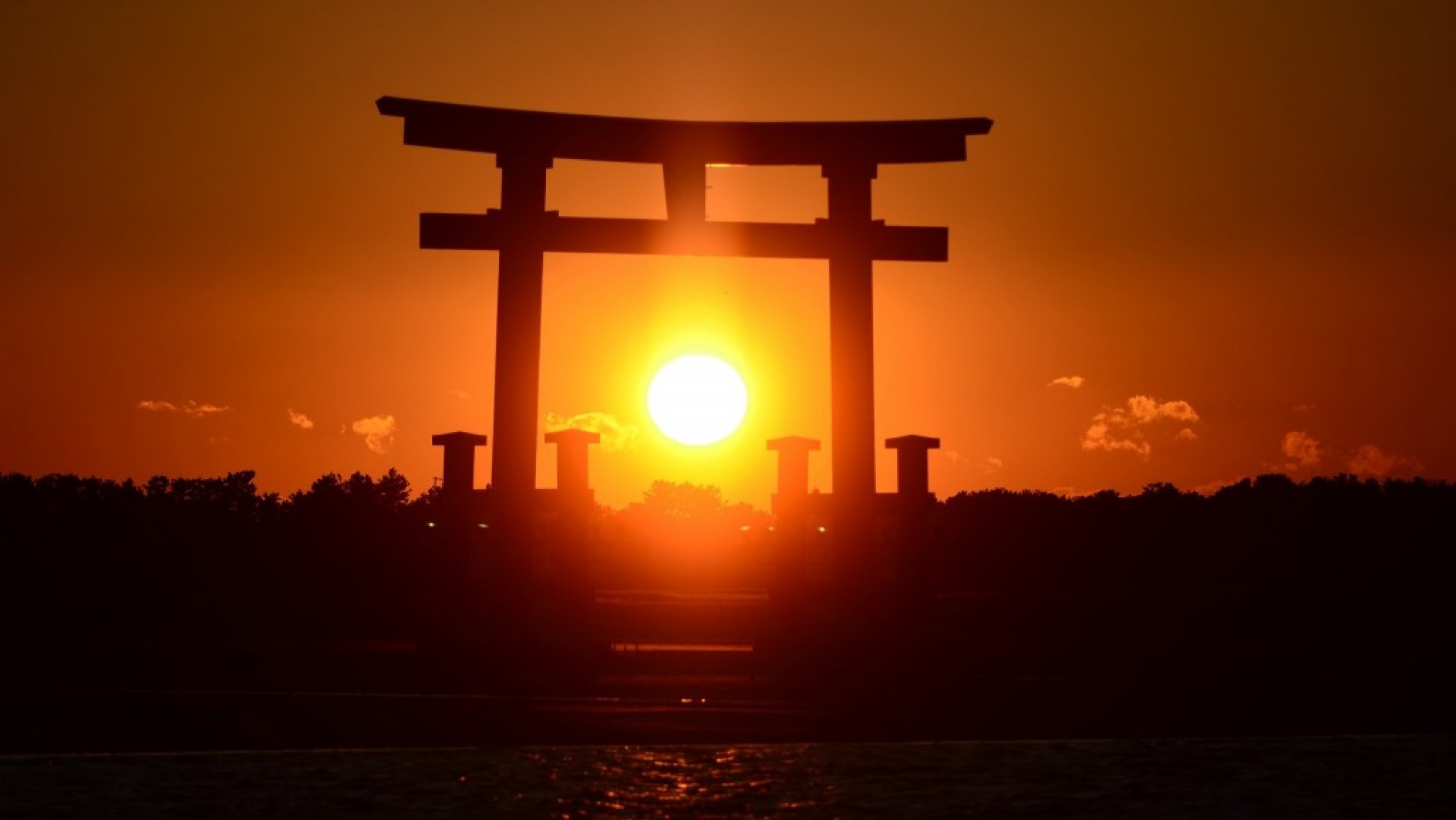 弁天島の夕景1