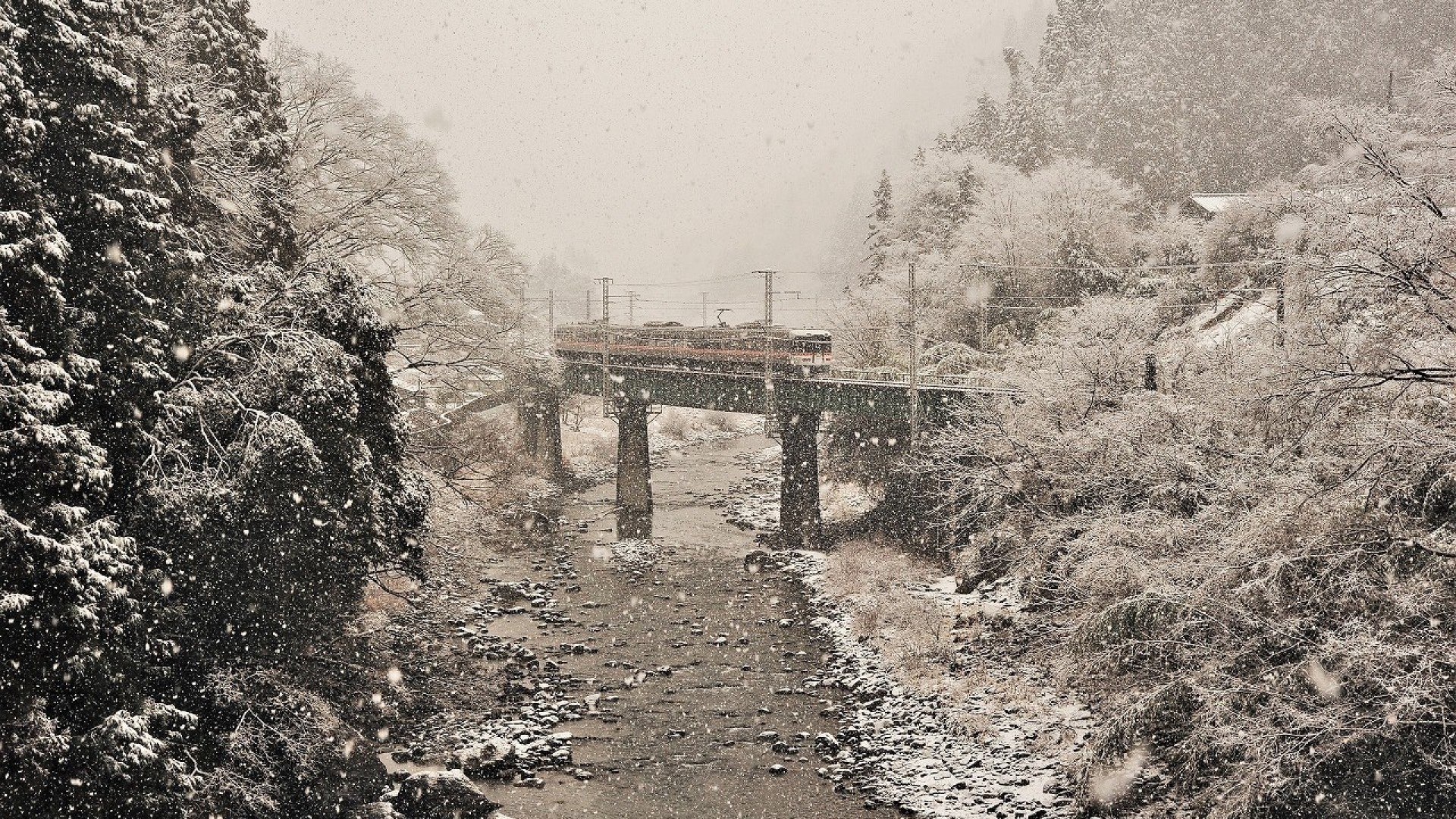 飯田線のS字鉄橋