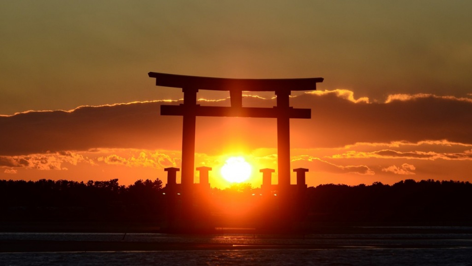 弁天島の夕景2