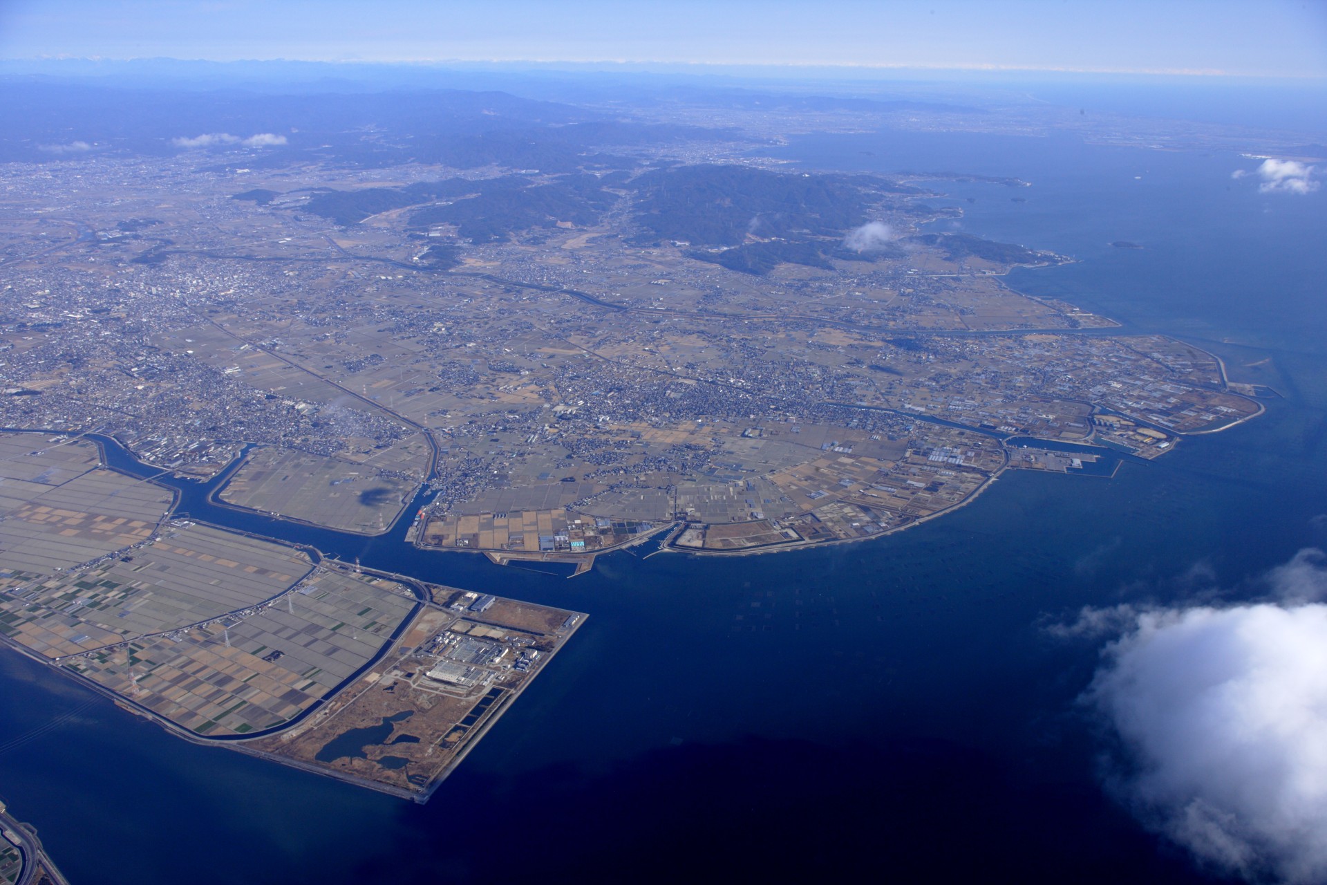 航空写真＿海上から