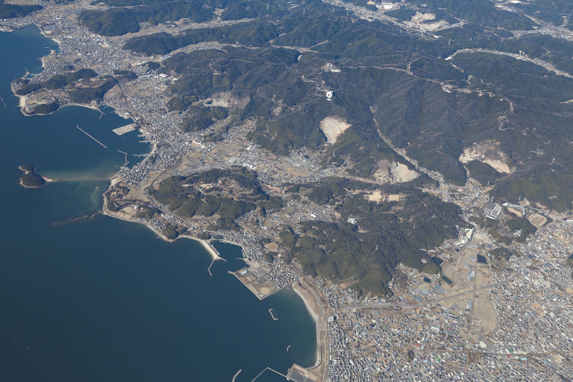 航空写真＿愛知こどもの国周辺