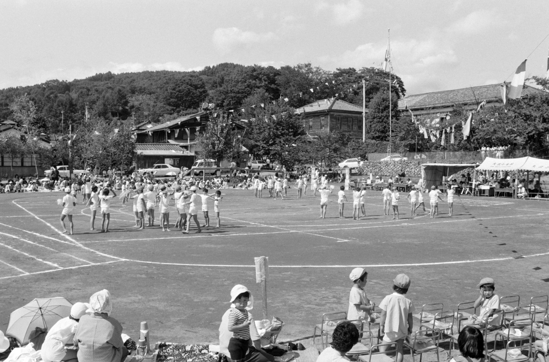 大沢小学校閉校記念運動会