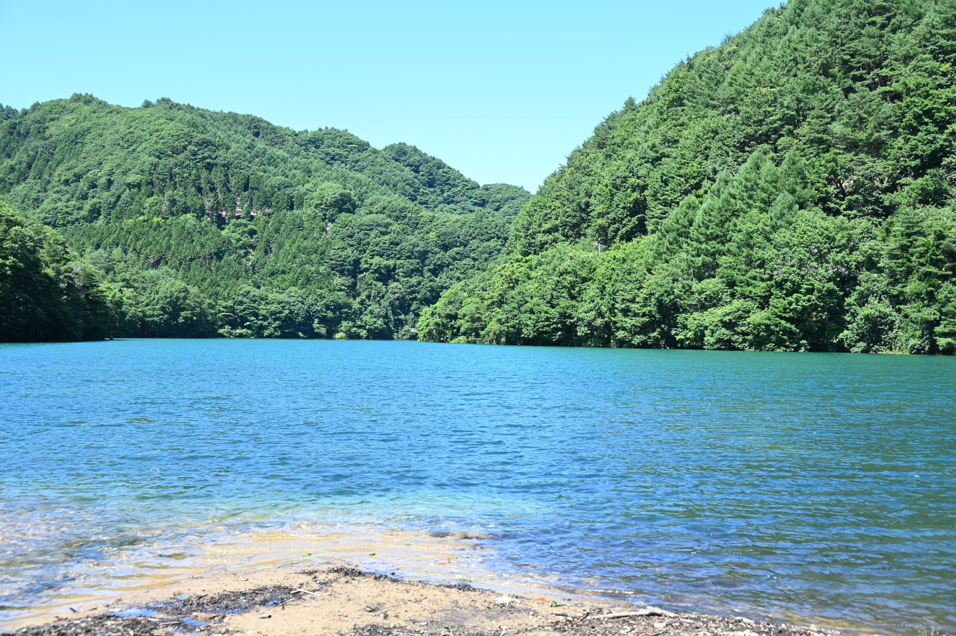 雨川ダム　夏①（令和４年）