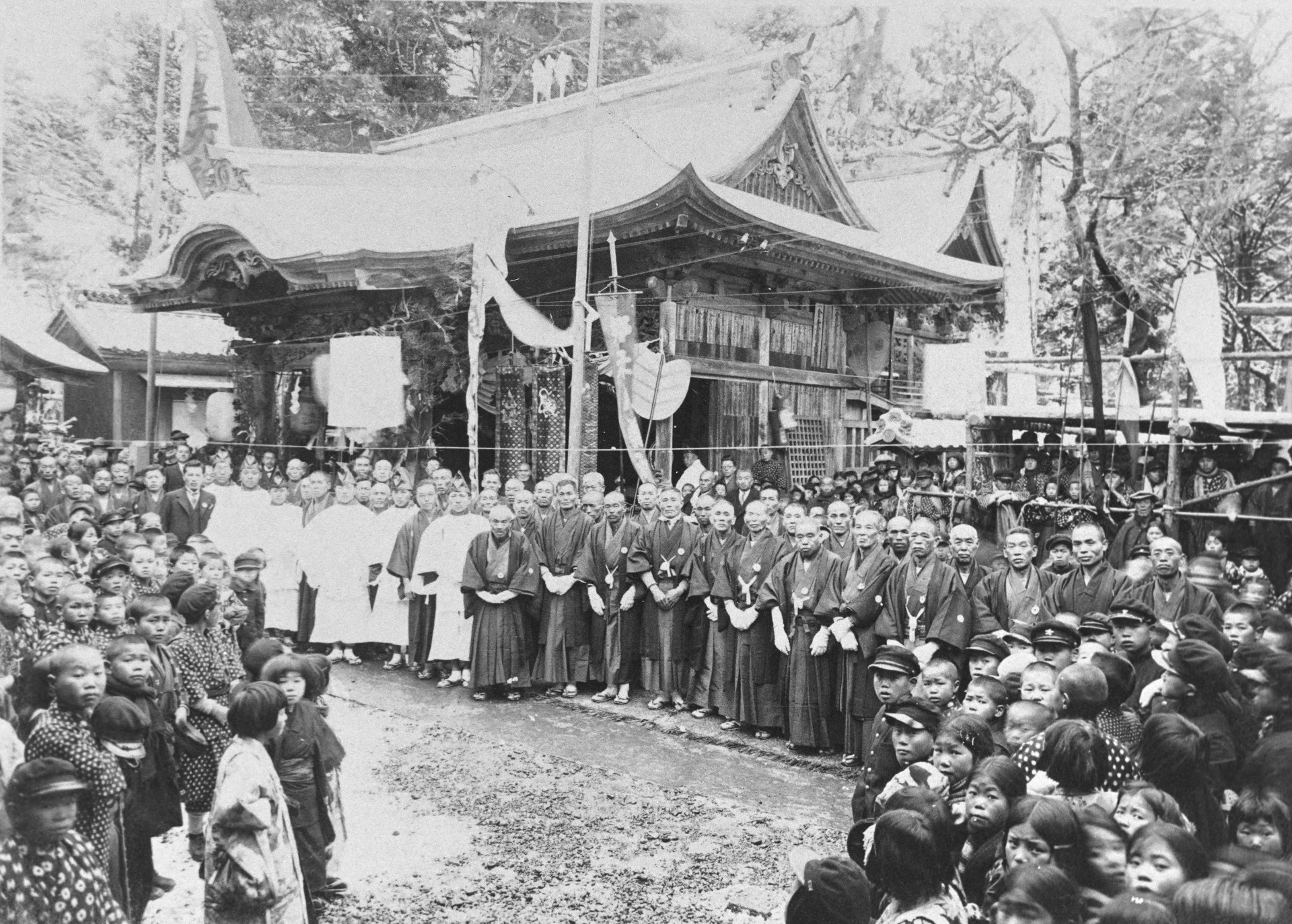 八幡神社　昔の様子①