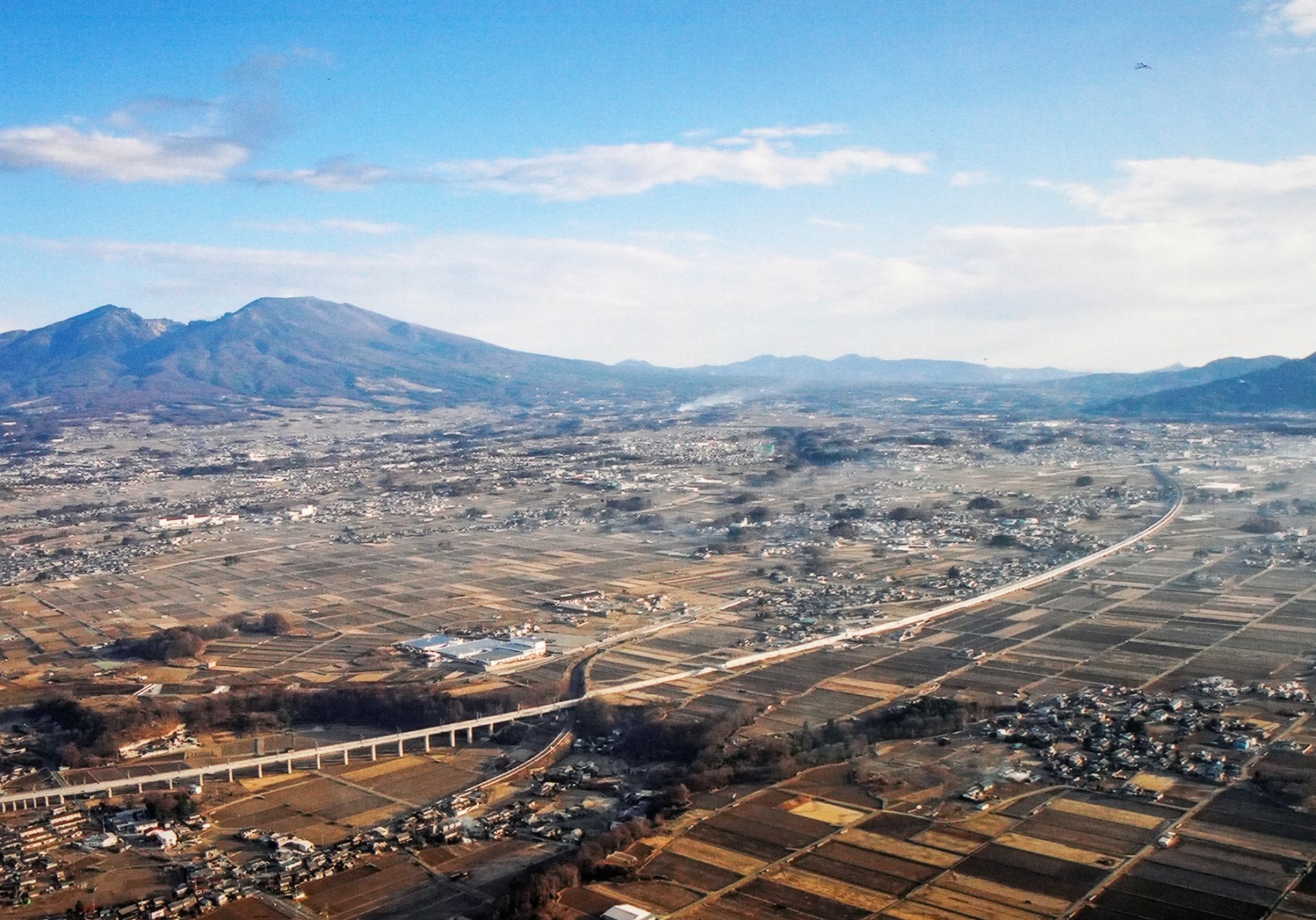 浅間山　バルーン撮影