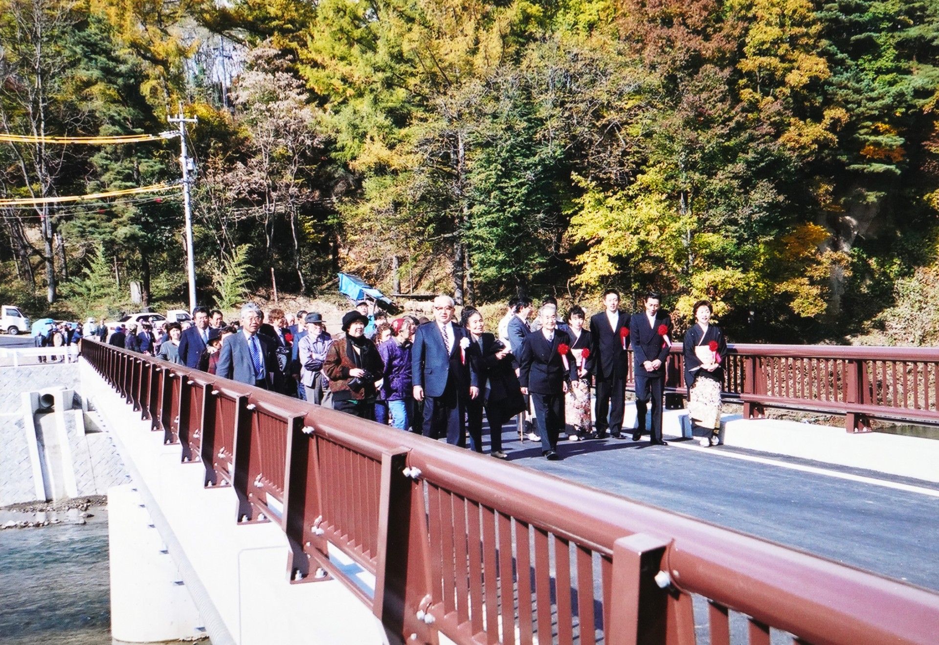 平根橋　竣工式