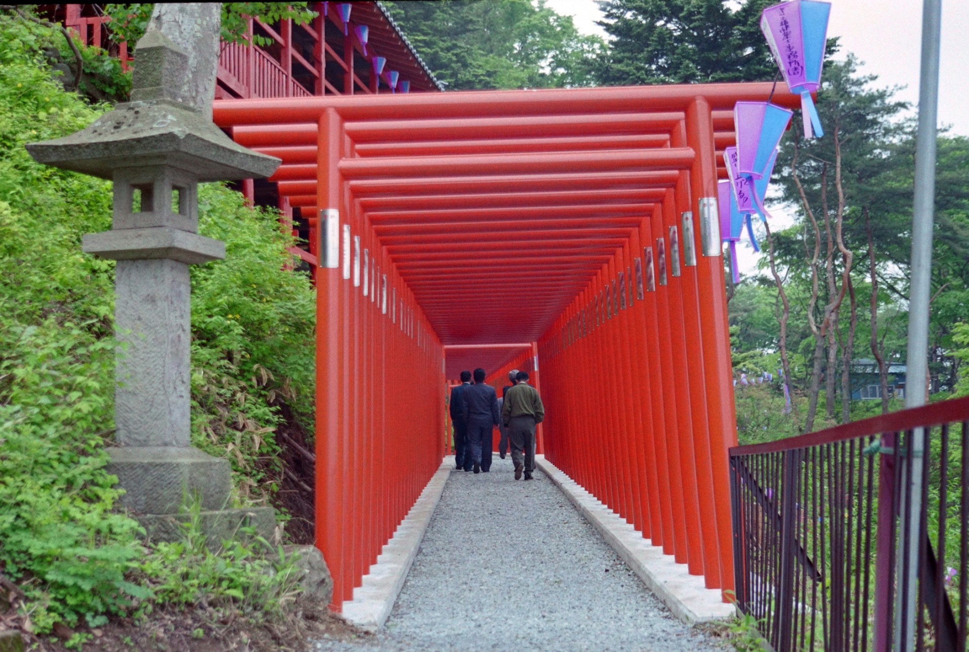 稲荷神社鳥居石段改修工事竣工式②